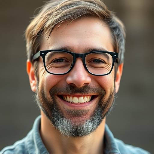 Headshot of Mr. Marcus Jackson, a smiling man with a goatee and glasses.