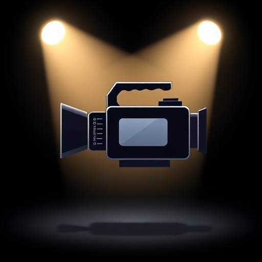 Icon representing event video production
